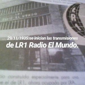 RADIO EL MUNDO 1935
